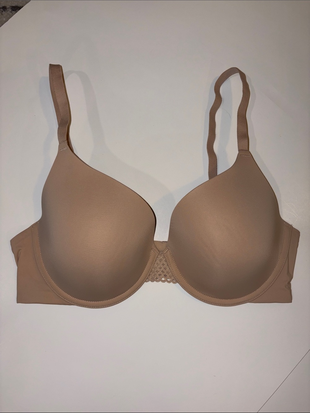 NWOT- 36C Hanes Smooth T-Shirt Bra - Nude
